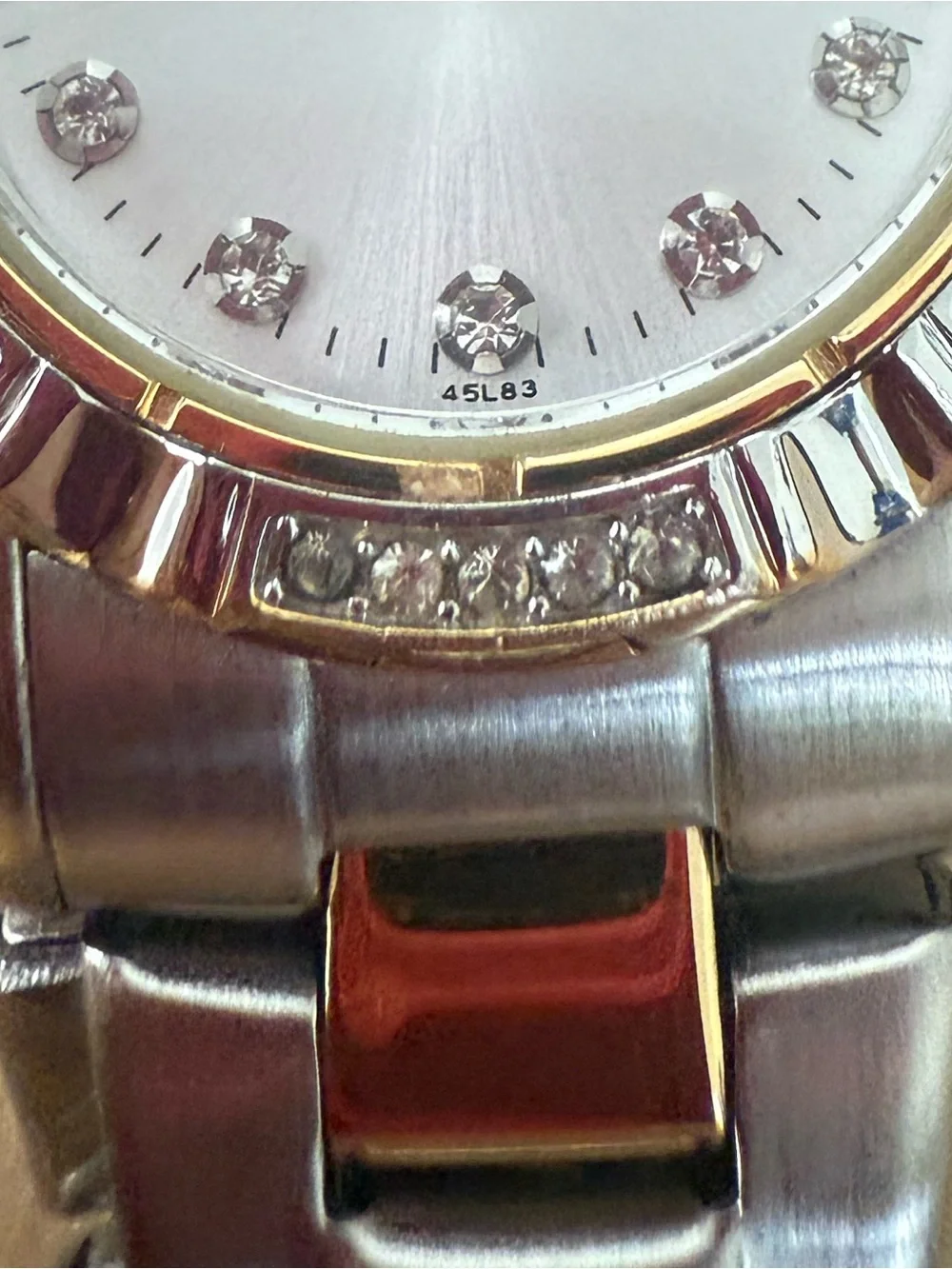 Caravelle by Bulova ladies two tone watch NEW BATTERY